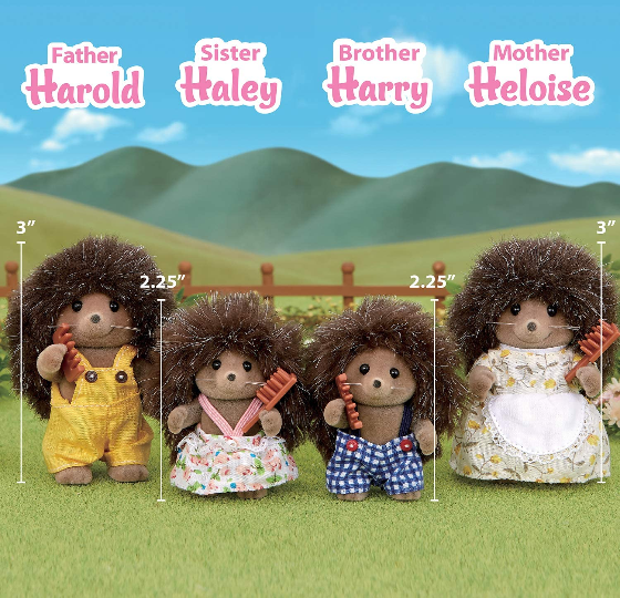 Calico Critters Pickleweeds Hedgehog Family ToyologyToys