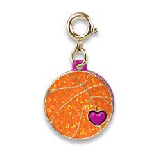 Charm It!! Gold Glitter Basketball Charm ToyologyToys