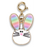 Charm It!  Gold Rainbow Bunny  Charm ToyologyToys