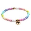 Charm It !! Pastel Stretch Bracelet 4mm ToyologyToys