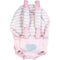 Classic Pastel Pink Baby Carrier Snuggle Adora ToyologyToys