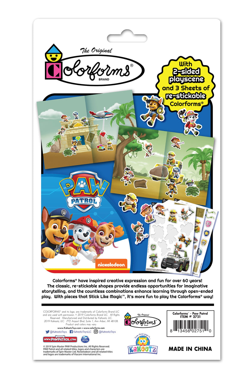 Colorforms Licensed Travel Play Set - Paw Patrol ToyologyToys
