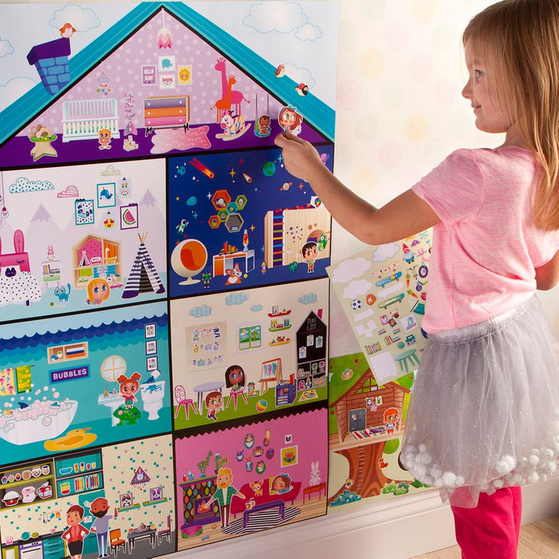 Craft-tastic Jr. Wall Sticker Playhouse – Toyology Toys