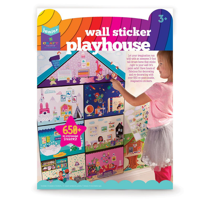 Craft-tastic Jr. Wall Sticker Playhouse – Toyology Toys