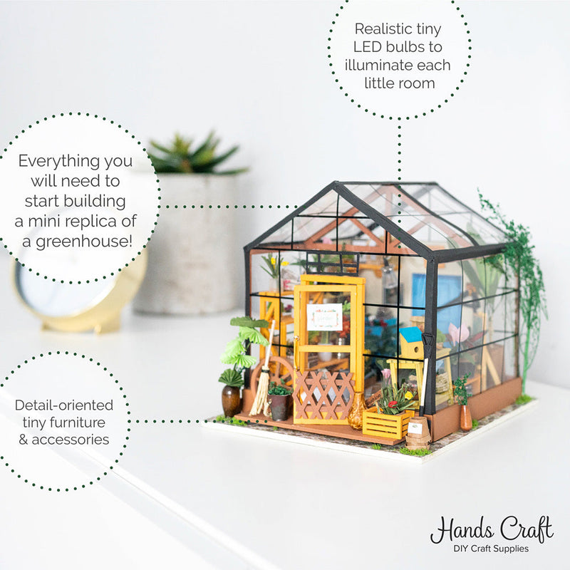 DIY Miniature House: Cathy’s Flower House ToyologyToys