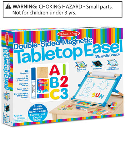 Deluxe Double Sided Magnetic Tabletop Easel ToyologyToys