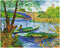 Diamond Dotz Kits Fishing In Spring (VanGogh) ToyologyToys