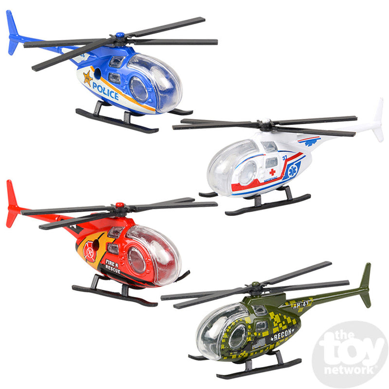 Diecast Helicopter ToyologyToys