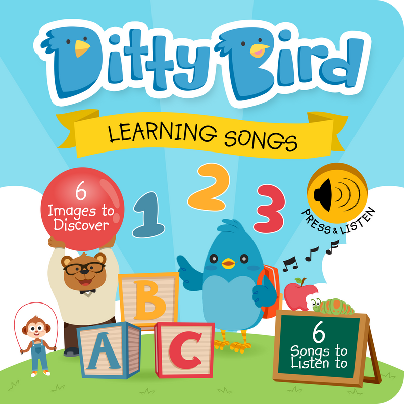 Ditty Bird Learning Songs Book ToyologyToys