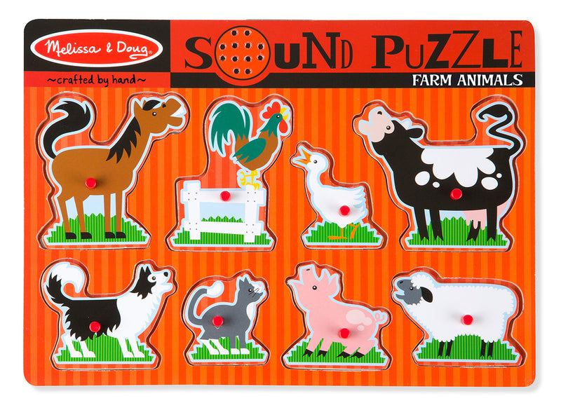 Farm Animals Sound Puzzle ToyologyToys