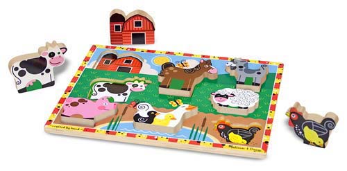 Farm Chunky Puzzle ToyologyToys