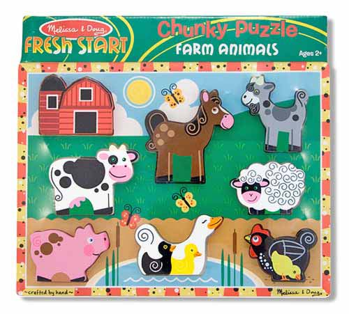 Farm Chunky Puzzle ToyologyToys