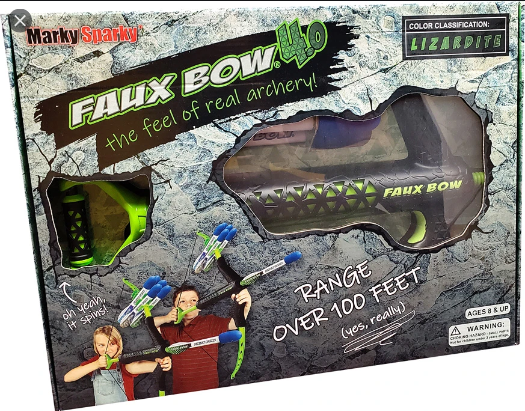 Faux Bow 4.0 Lizardite Black/Lime ToyologyToys