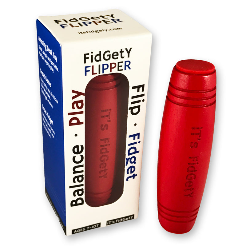Fidgety Flipper Red – Toyology Toys
