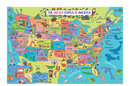 Floor Puzzle: USA Map ToyologyToys