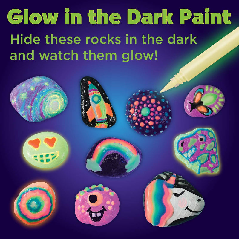 Glow in the Dark Rock Painting Kit ToyologyToys