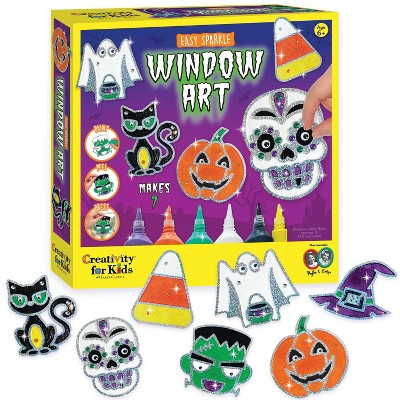 Halloween Easy Sparkle Window Art ToyologyToys