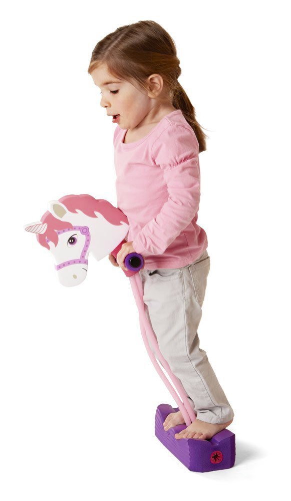 Hop & Squeak Unicorn Pogo Jumper ToyologyToys