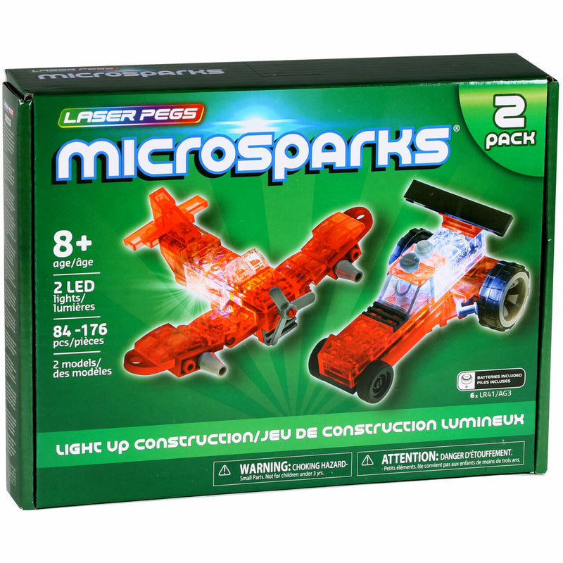 Laser Pegs Microsparks - Vehicles ToyologyToys