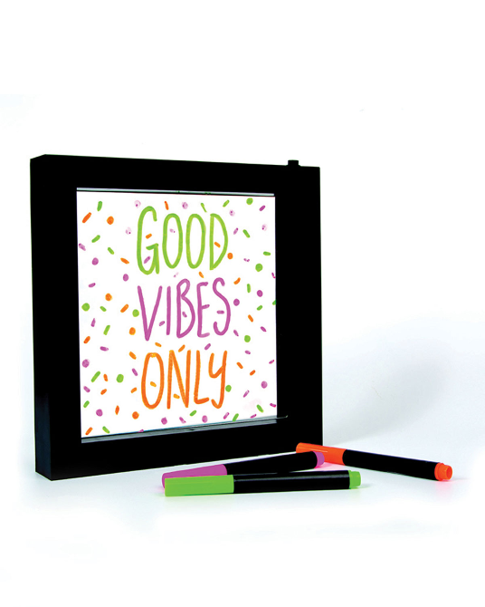 Light Up Neon Effect Message Frame ToyologyToys