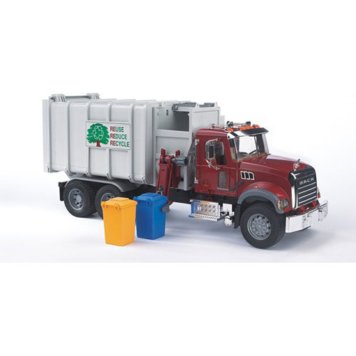 Mack Granite Side Loading Garbage Truck ToyologyToys