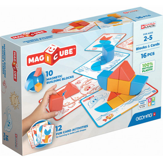 Magicube Blocks & Cards - Exclusive 16pc ToyologyToys
