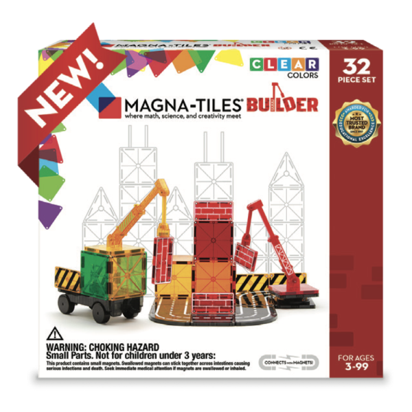 Magna-Tiles Builder 32pc ToyologyToys