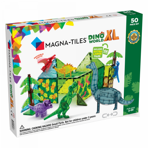 Magna-Tiles Dino Land World XL ToyologyToys