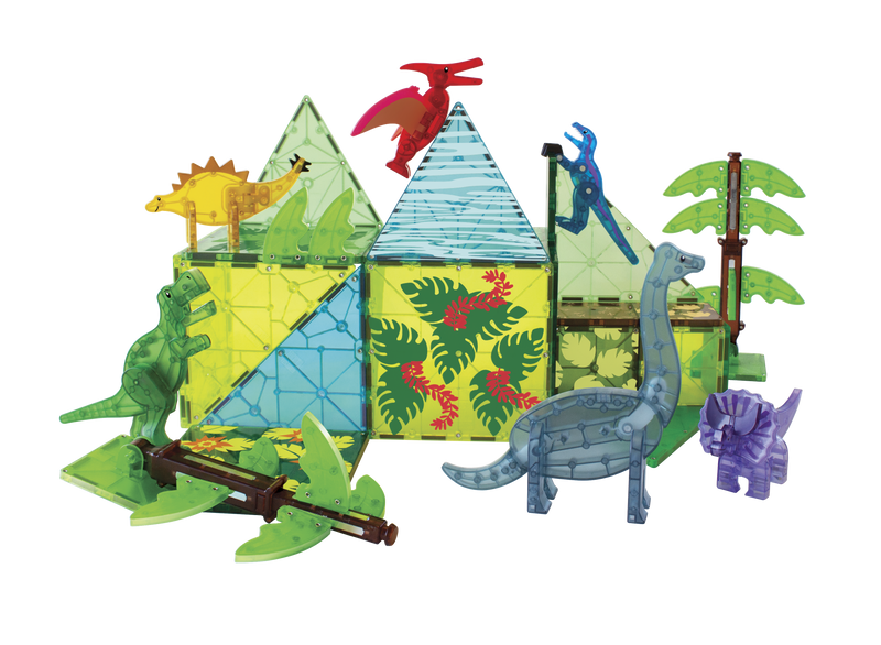 Magna-Tiles Dino Land World 40pc – ToyologyToys