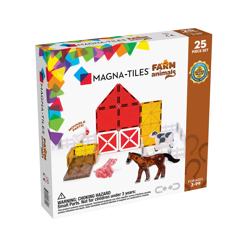 Magna-Tiles Farm Animals 25pc ToyologyToys