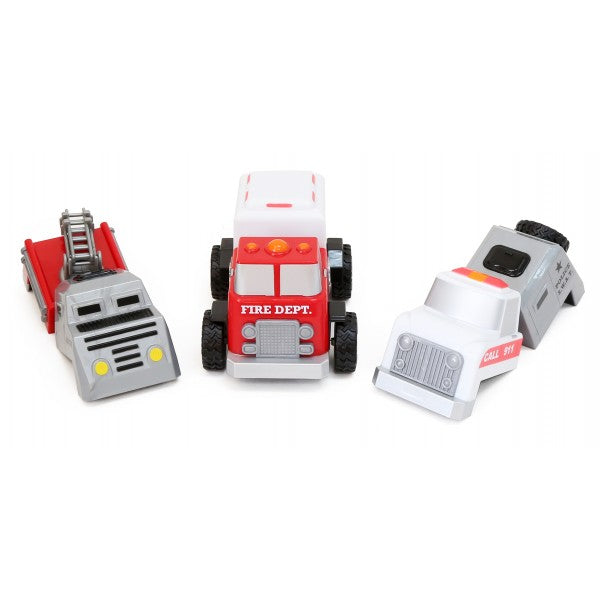 Magnetic Build a Truck Fire and Rescue ToyologyToys