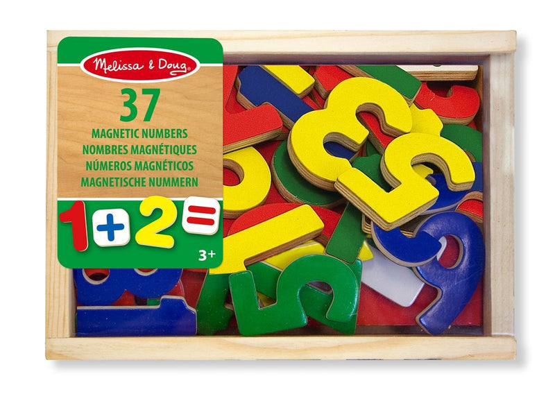 Magnetic Wooden Numbers ToyologyToys