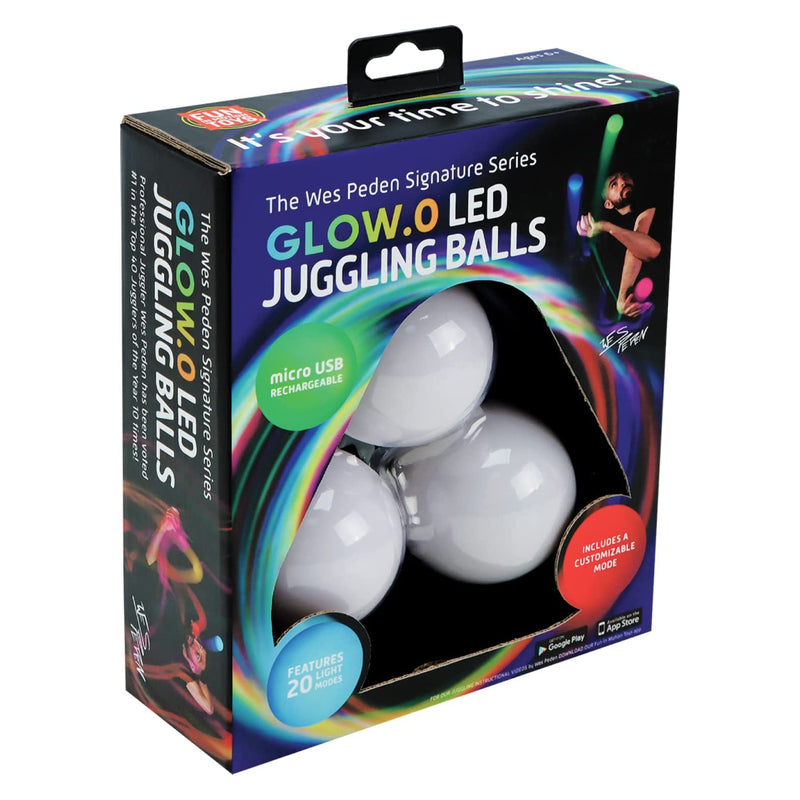 LED Glow Juggling Balls