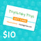 $10 Gift Card - In Store Only