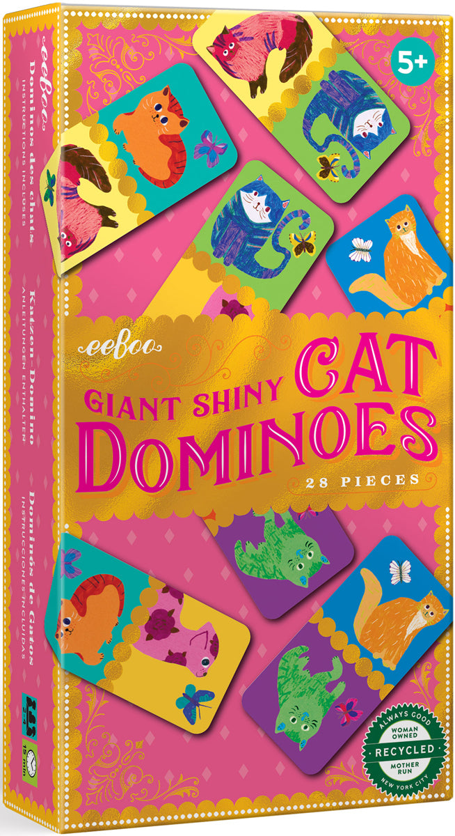 Giant Shiny Cat Dominoes 28pc
