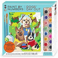 iHeartArt  Paint by Numbers Dog's Day Out
