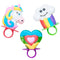 Rainbow Unicorn Lollipop Rings