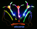 Spin Copter LED Slingshot Helicopter