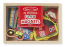 Wooden Farm Magnets - ToyologyToys