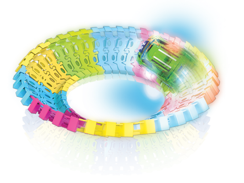 Twister Tracks Neon Glow Race Series 221