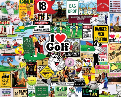 I Love Golf - 1000pc Puzzle