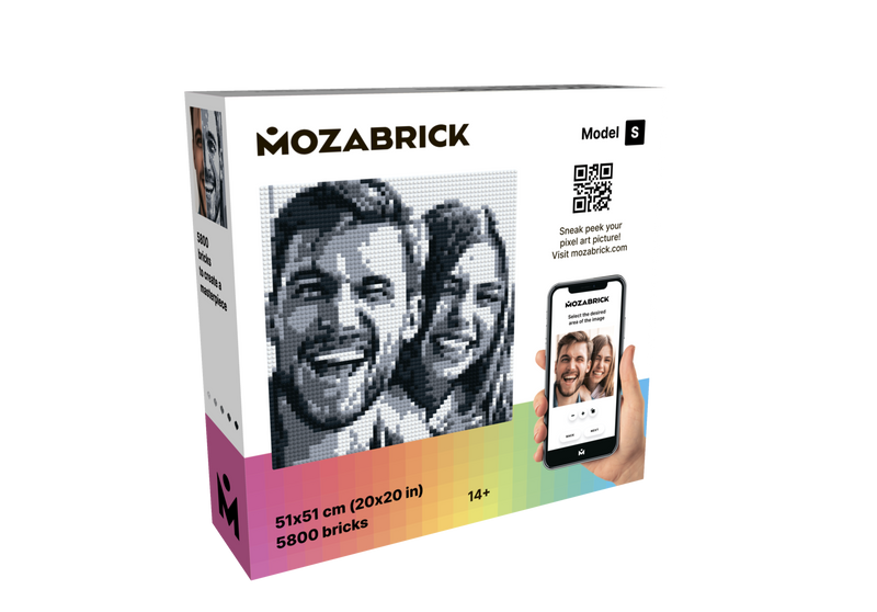 Mozabrick Photo Pixel Art Model