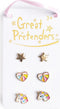 Cheerful  Studded Earrings 3 Pairs