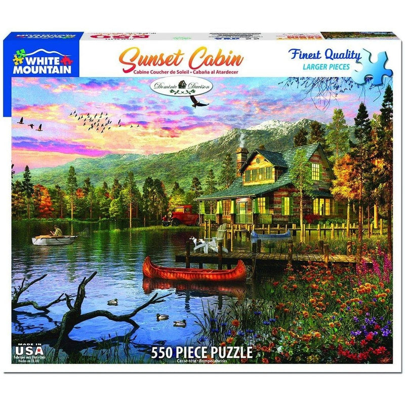 Sunset At the Lake - 500pc puzzle