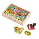 Wooden Animal Magnets - ToyologyToys