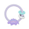 Ritzy Rattle Silcone Teether Rattles- Lilac Dino