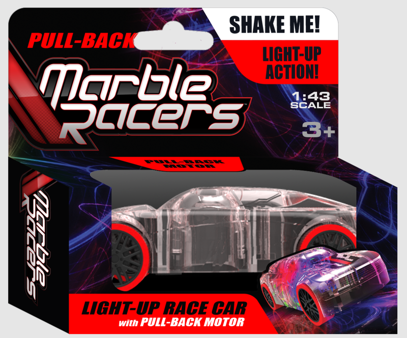 Pull Back Marble Racers