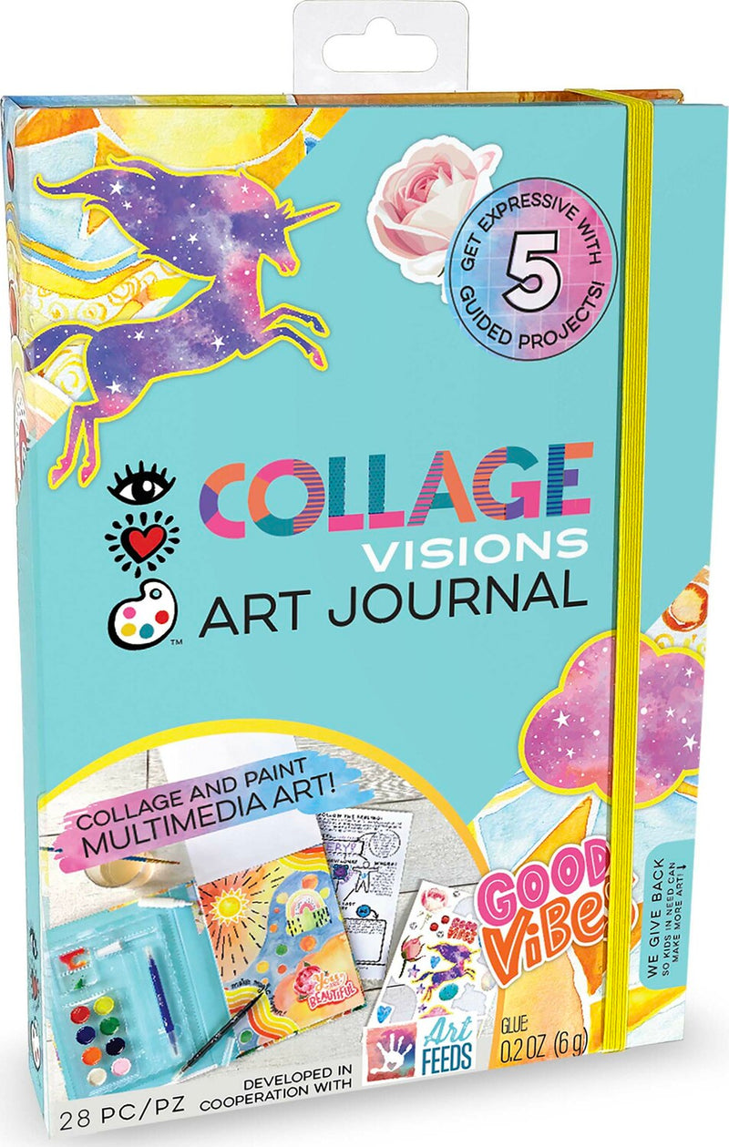 iHeartArt Collage Visions Art Journal ToyologyToys