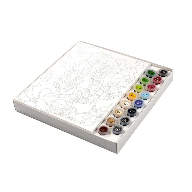 iHeartArt  Paint by Numbers Dog's Day Out ToyologyToys