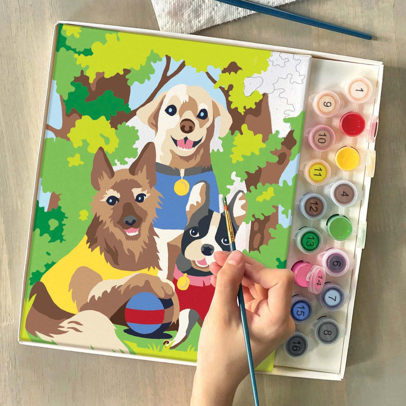 iHeartArt  Paint by Numbers Dog's Day Out ToyologyToys